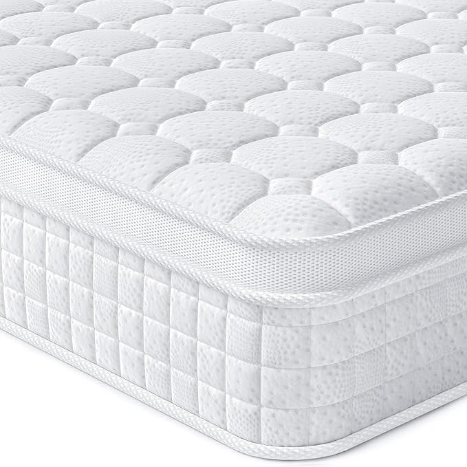 10 Inch Multilayer Hybrid Queen Mattress - Multiple Sizes & Styles Available, Ergonomic Design