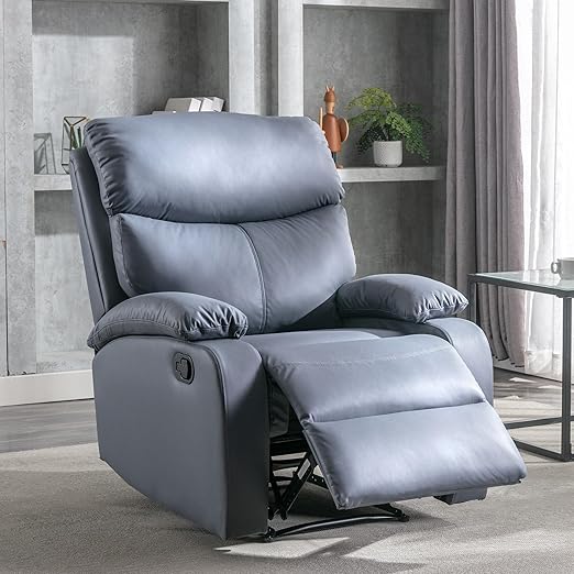 Manual Recliner Chairs for Adults, Lazy Boy Recliner Chair with Tech Cloth, Small Recliner