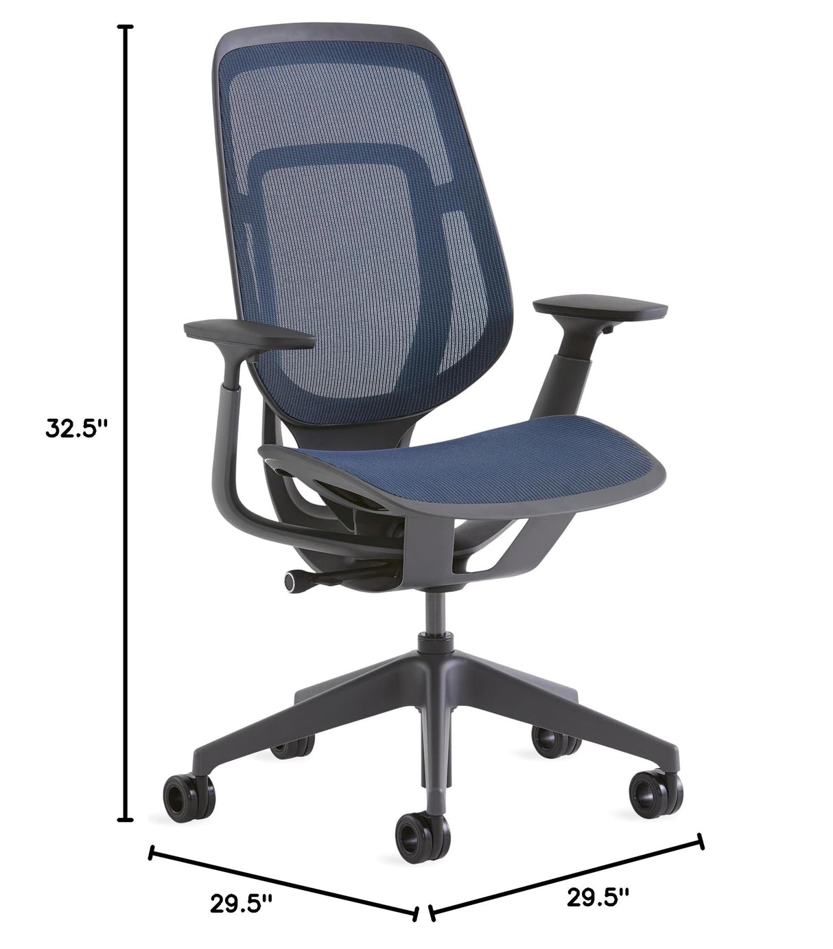 Karman Mesh Ergonomic Desk Chair - Adjustable Desk Chair - 4 Points of Adjustability