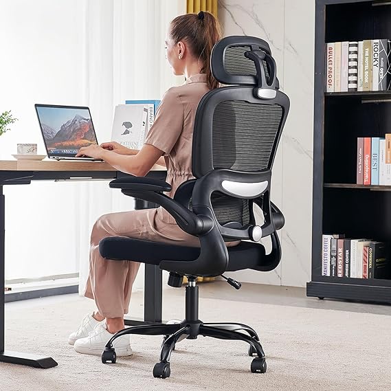 Office Chair Ergonomic Desk Chair, 330 LBS Home Mesh Office Desk Chairs