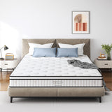 Queen Mattress, 12 Inch Hybrid Queen Mattress in a Box, Individual Pocket Spring Bed