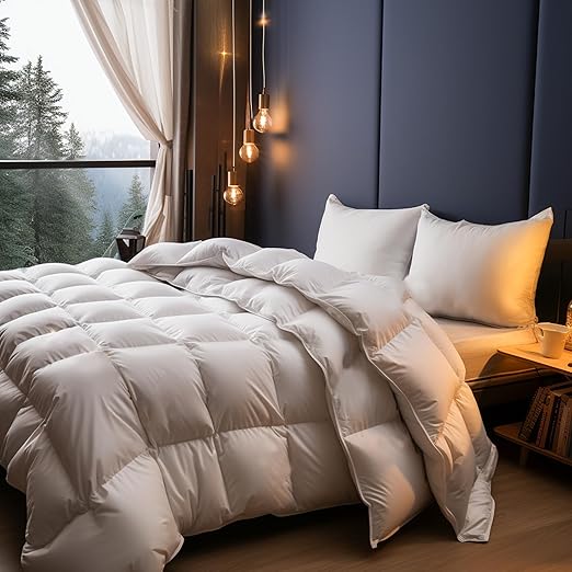 King Size Down Comforter, All Season Bedding Comforter Duvet Insert
