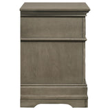 Home Furnishings Manchester 3-Drawer Nightstand Wheat