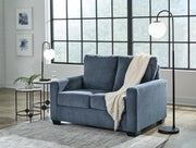 Rannis Sofa Sleeper Sofabed, 54"W x 40"D x 39"H, Blue