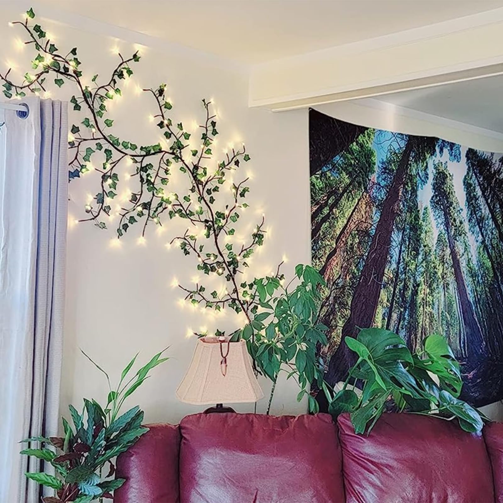 2PCS Enchanted Willow Vine Light for Home Decor,Flexible DIY Lighted Branches
