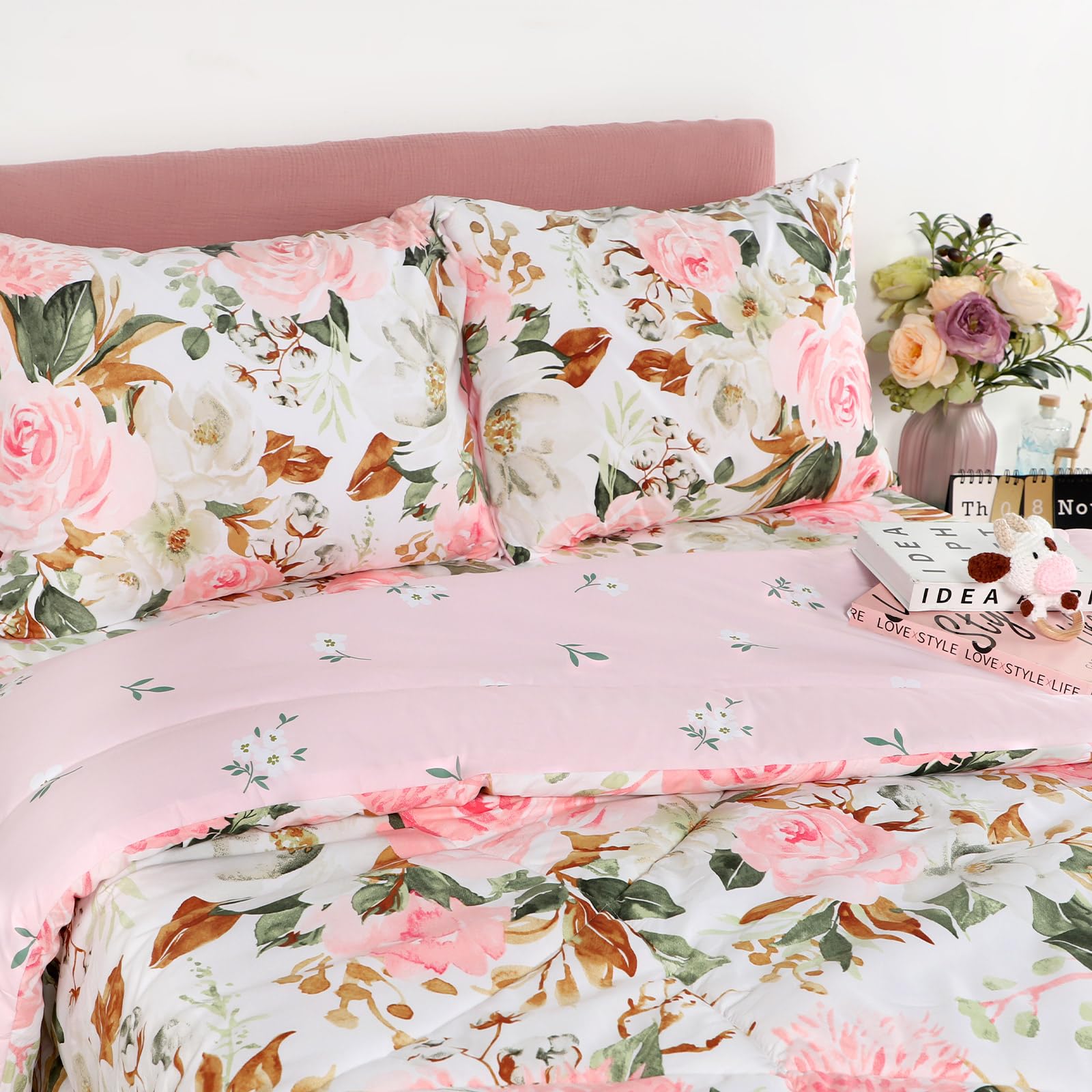 Queen Comforter Set, 3 Pieces Queen Size Comforter Sets