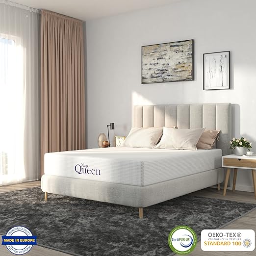 14 Inch Queen Size Mattress, Bamboo Charcoal Foam Mattress