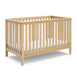 Hillcrest 4-in-1 Convertible Crib (Black) - Converts to Daybed, Toddler Bed