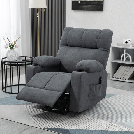 Electric Power Lift Chair Recliners for Elderly, Oversized Living Room Recliner Chair