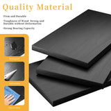 Shintenchi Bookshelf,6-Tier Open Bookcase and Bookshelves,6 Shelf Display Storage Shelves Floor Standing 70.6 inches Tall Bookcase for Home Office, Living Room (Black)