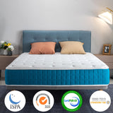 10 Inch King Hybrid Mattress Bed in a Box, Medium Firm Gel Memory Foam Mattress