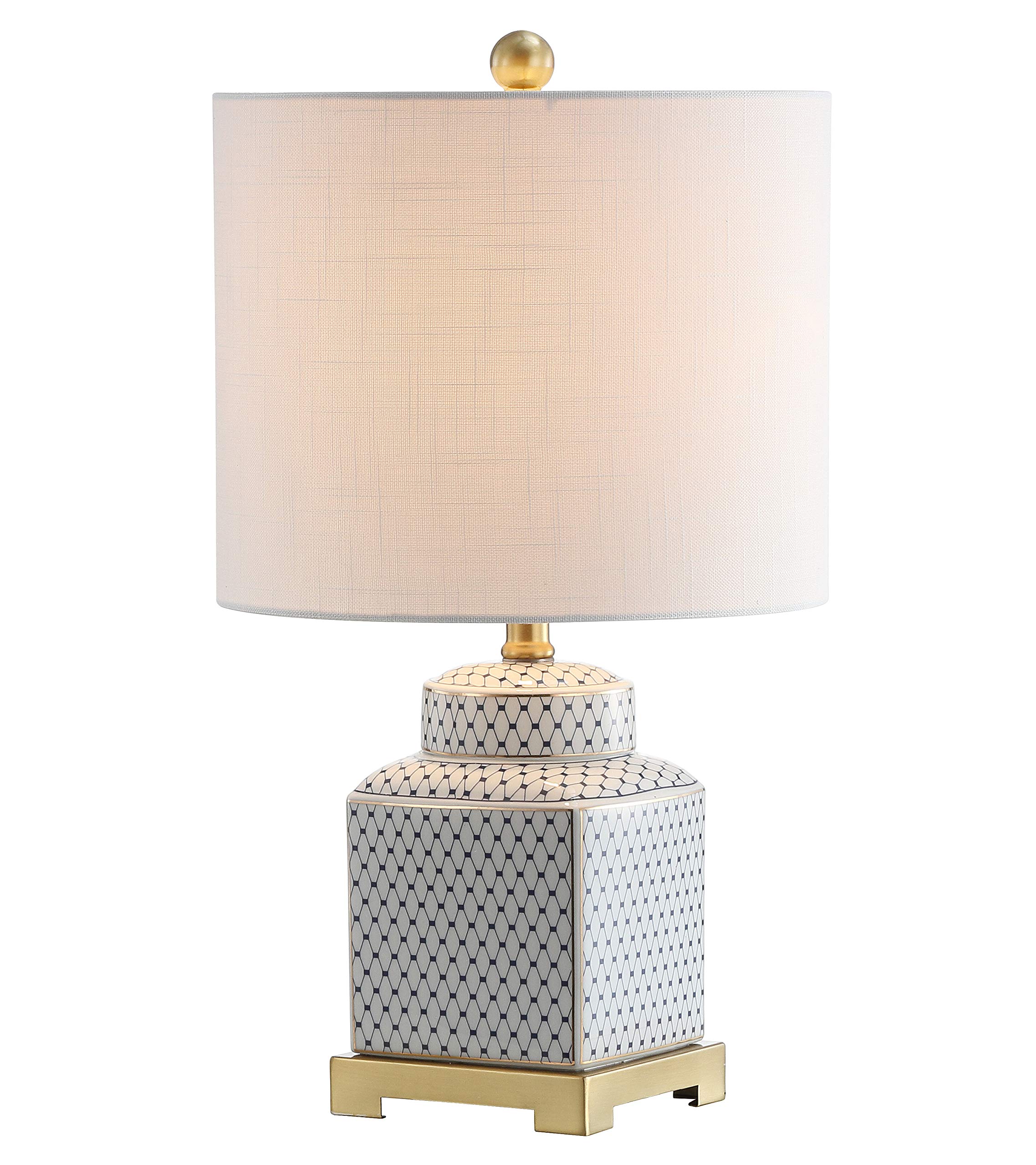 3043A Cleo 21.5" Ceramic/Metal Ginger Jar LED Table Lamp Contemporary,Transitional