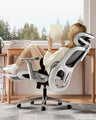 P2 Ergonomic Office Chair with 3D Lumbar Support & Footrest