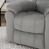 Christopher Knight Home Edwin Recliner, Grey + Black