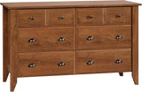 Shoal Creek Dresser, L: 60.0" x W: 16.73" x H: 35.04, Oiled Oak