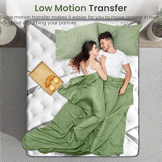 King Mattress 12 Inch, Memory Foam Hybrid Mattress