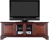 Cambridge 60-inch Low-Profile TV Stand, Vintage Mahogany