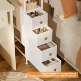 Narrow Dresser for Bedroom, Slim Dresser Storage Tower