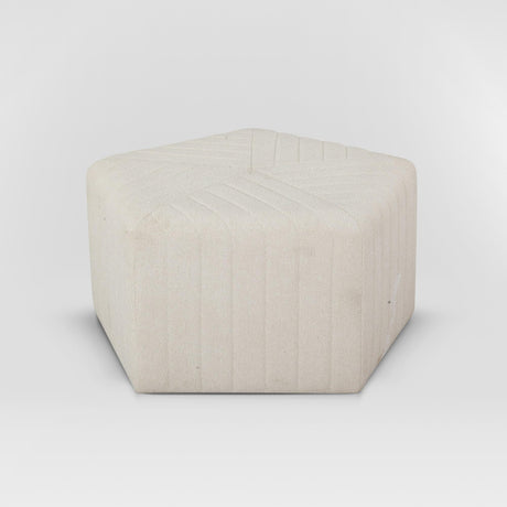 Indy Ottoman Snow