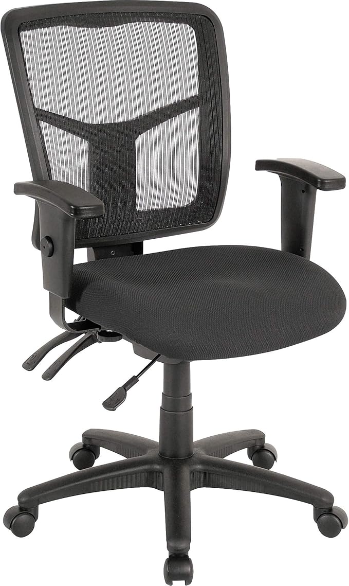 LLR86201, ErgoMesh Series Managerial Mid-Back Chair