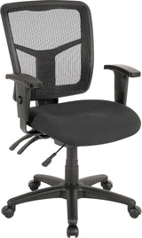 LLR86201, ErgoMesh Series Managerial Mid-Back Chair