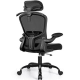 Office Chair with Headrest, Ergonomic Desk Chair with Wheels, Task Swivel Comfy Chair