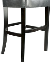 Bella Collection Modern Upholstered Tall Wingback Style Kitchen Bar Stool