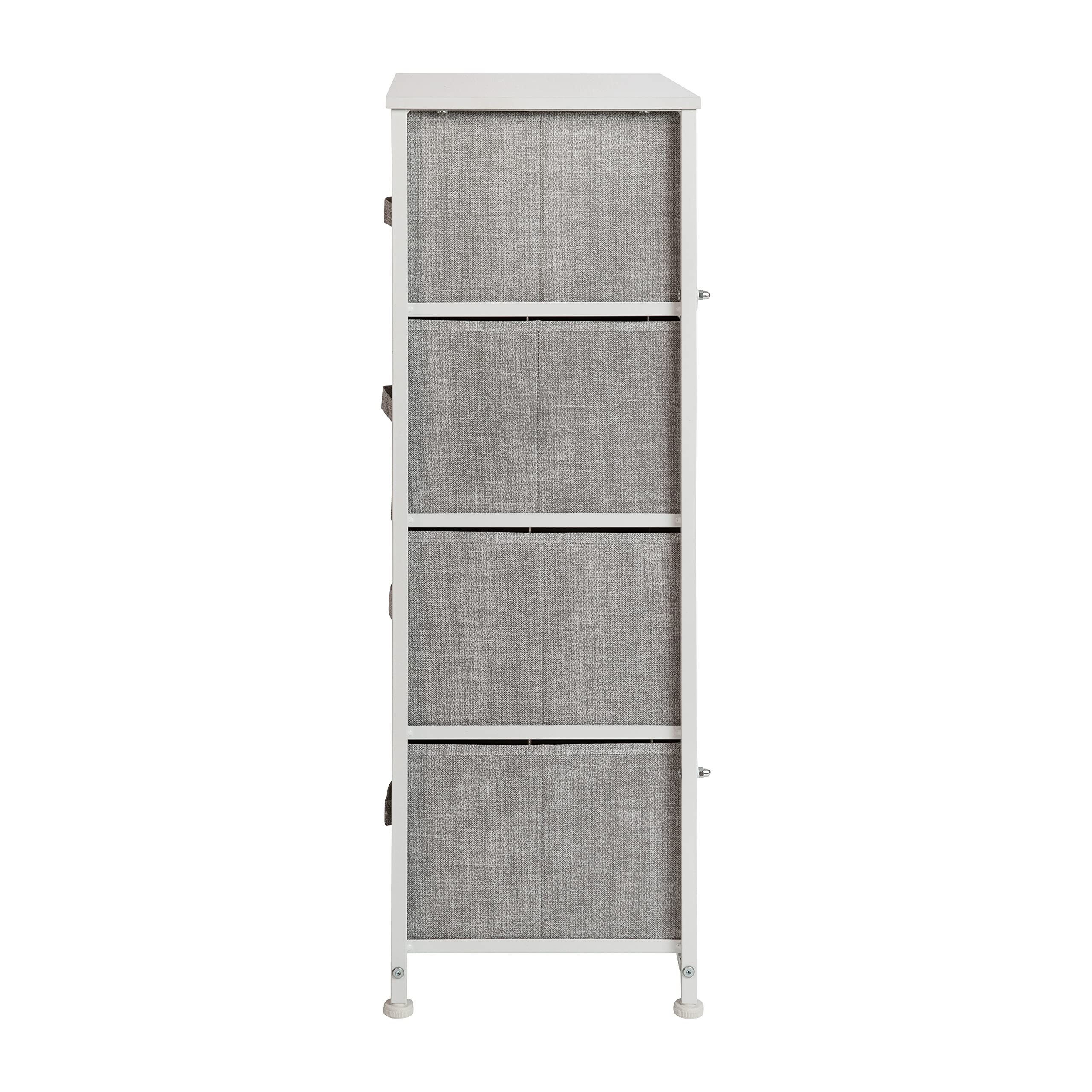 4-Drawer Storage Chest of Drawers, Modern Bedroom Dresser