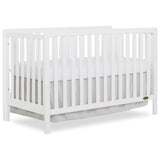 Ridgefield 5-in-1 Convertible Crib in White, Greenguard Gold Certified