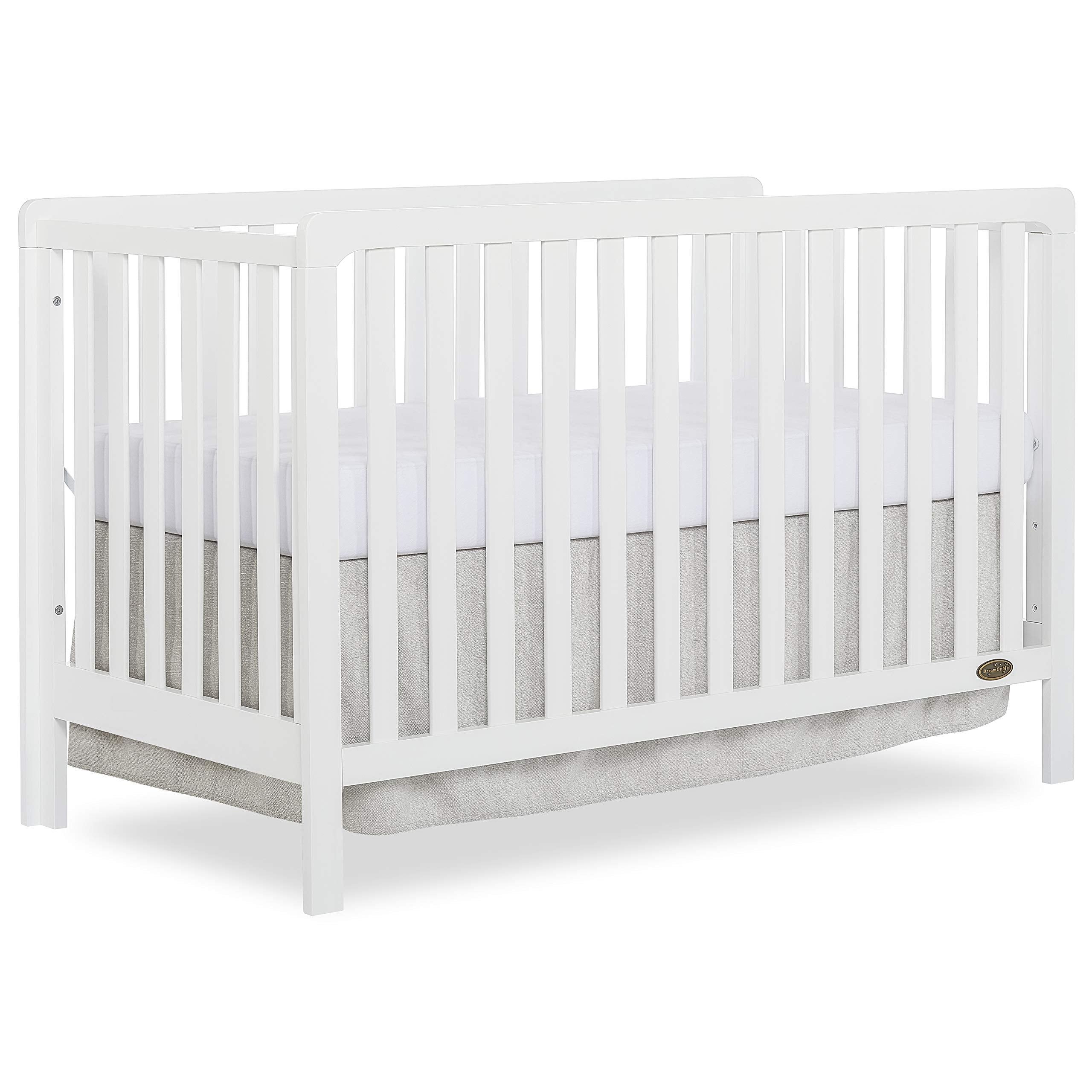 Ridgefield 5-in-1 Convertible Crib in White, Greenguard Gold Certified