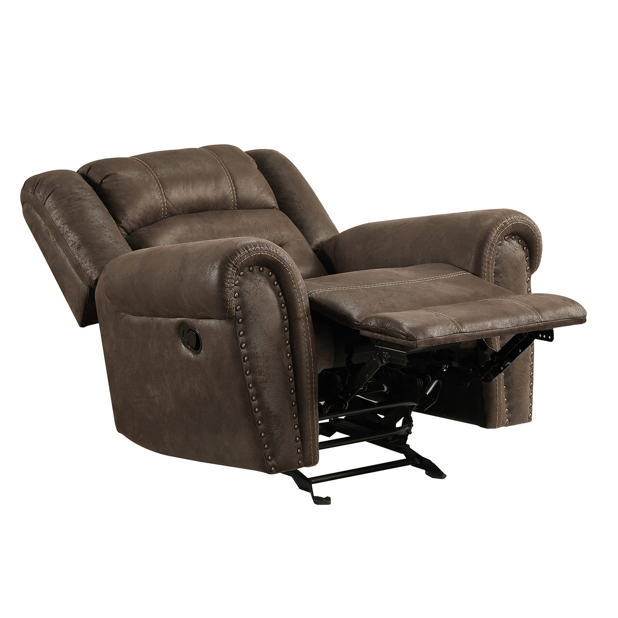 Glider Recliner, Brown