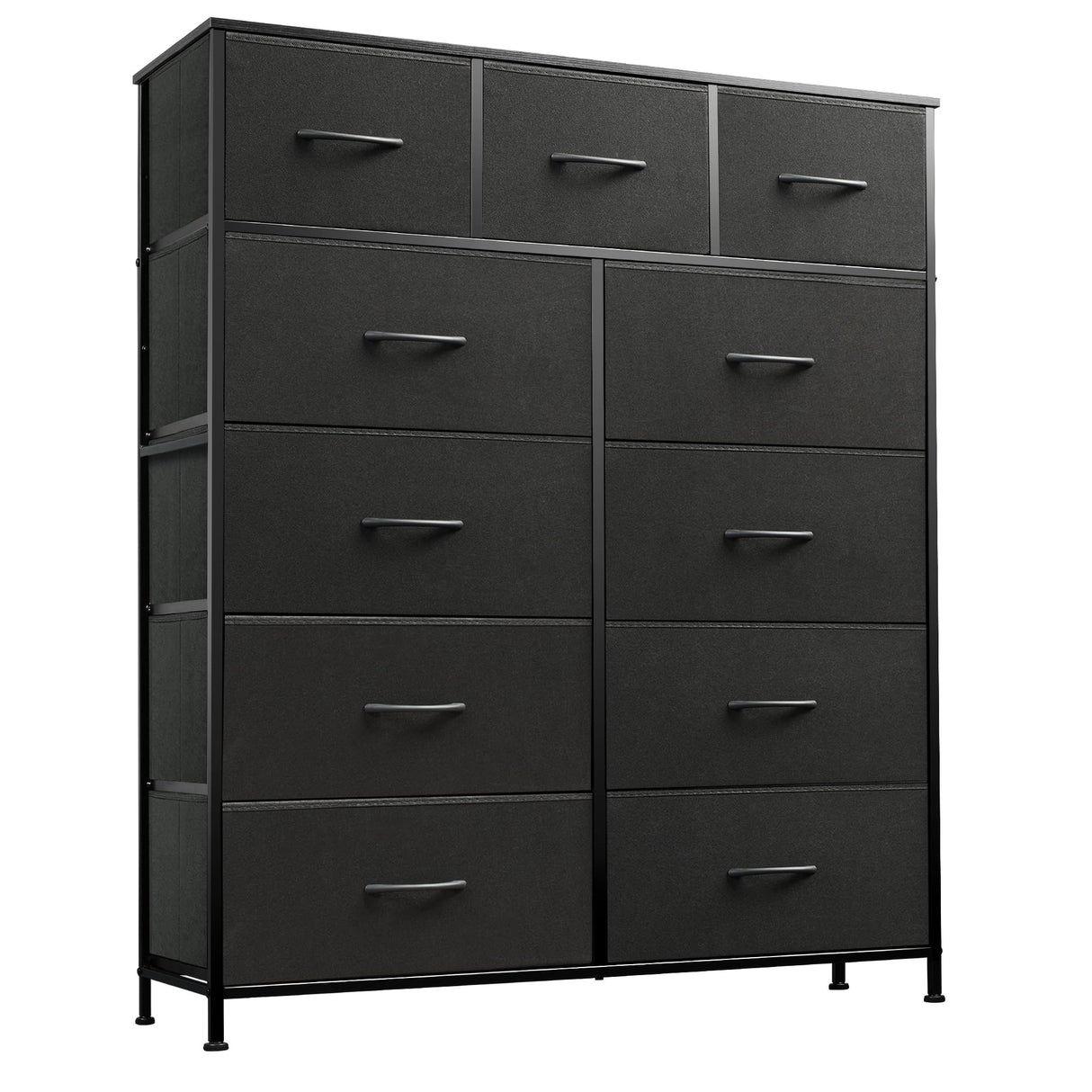 Tall Dresser for Bedroom, Fabric Dresser Storage Tower, Dresser & Chest