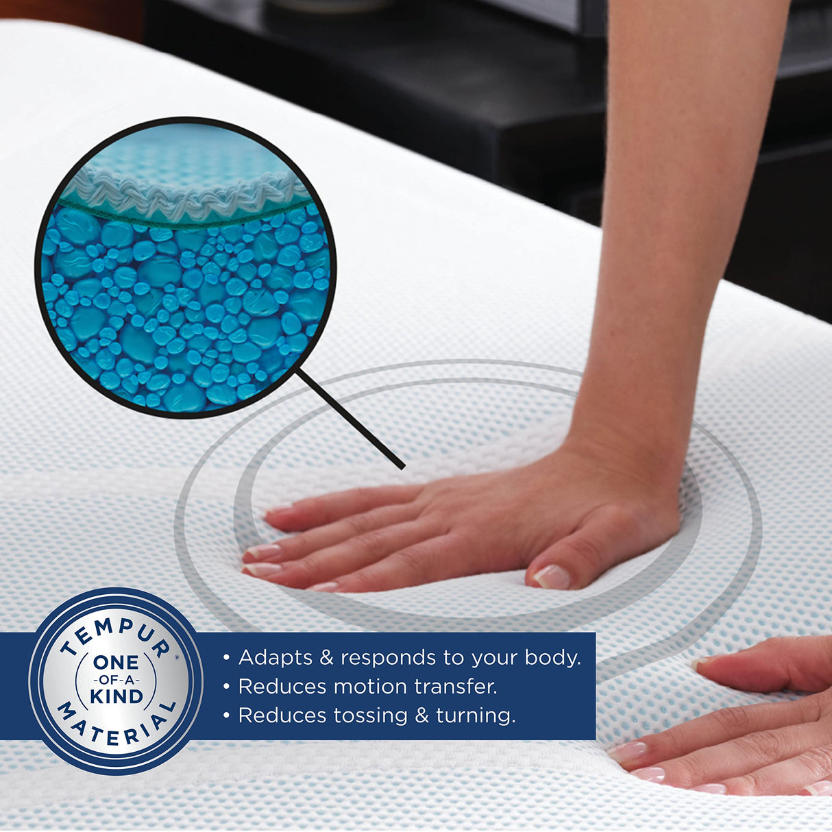 (Supreme) 3" Memory Foam Mattress Topper, Queen