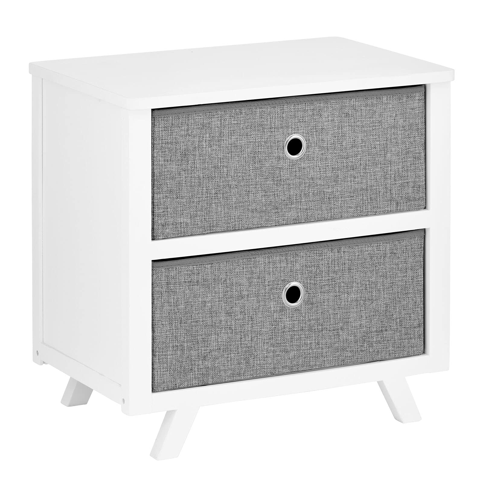 Mid-Century Modern Dresser Storage Organization Chest
