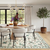 Insect Washable Area Rug 8x10 - Soft Non-Slip Bedroom Carpet