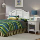 Bermuda White Night Stand by Home Styles
