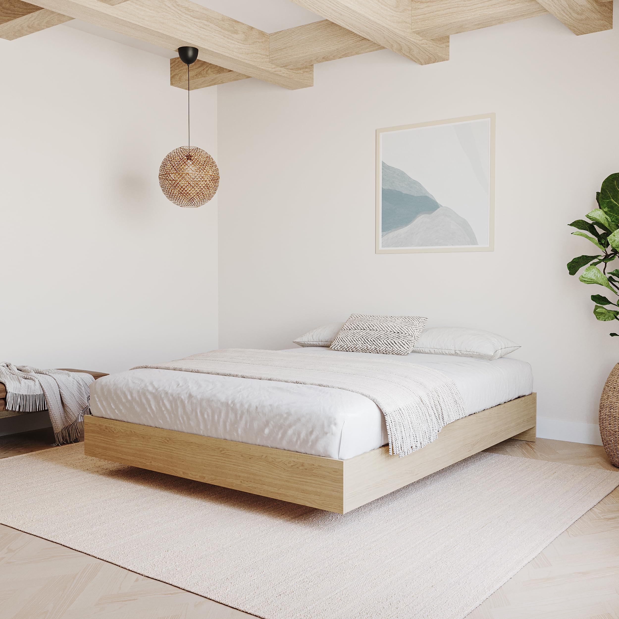 Nordik Queen Size Platform Bed