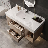 39.4 Inch Bathroom Vanity Sink,Floating Bathroom Vanity,Floating Bathroom Vanity