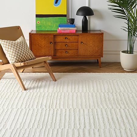 Rugs Soloba 8'x10’ Washable Area Rug for Living Room Bedroom