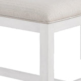 Kith 42 Inch Counter Height Dining Bench, Seat Cushion, Fabric