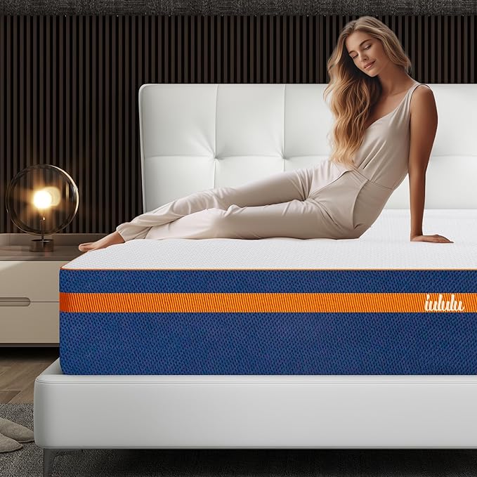Queen Mattress, 12 Inch Memory Foam Mattress