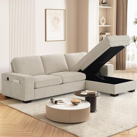 " Convertible Sectional Sofa Couches for Living Room,Modern L Shaped Couch,Comfy