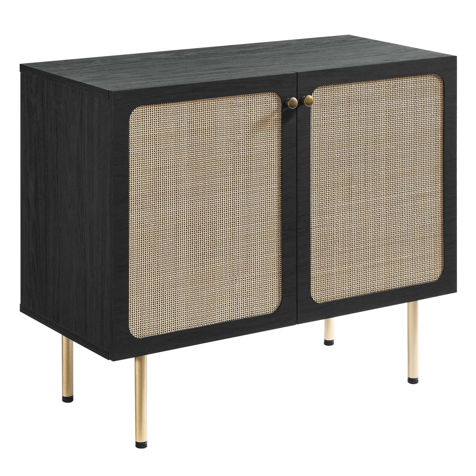 6200-BLK Chaucer Accent Cabinet, Black