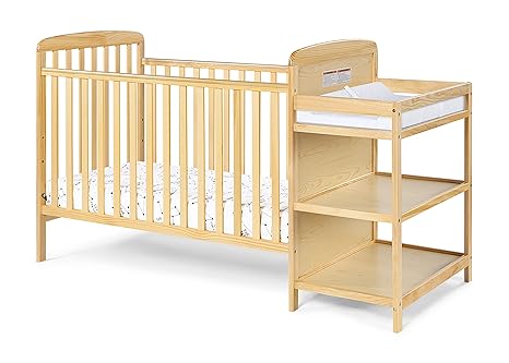 Ramsey 3 in 1 Convertible Crib and Changer in White