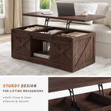 Lift Top Coffee Table with Storage Modern Coffee Table