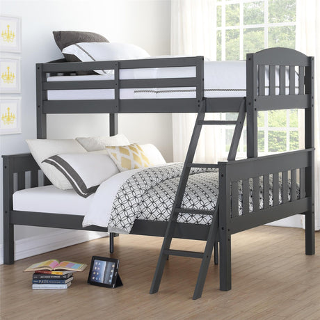 Airlie Convertible Wood Bunk Bed, Stackable and Detachable Bed Frames