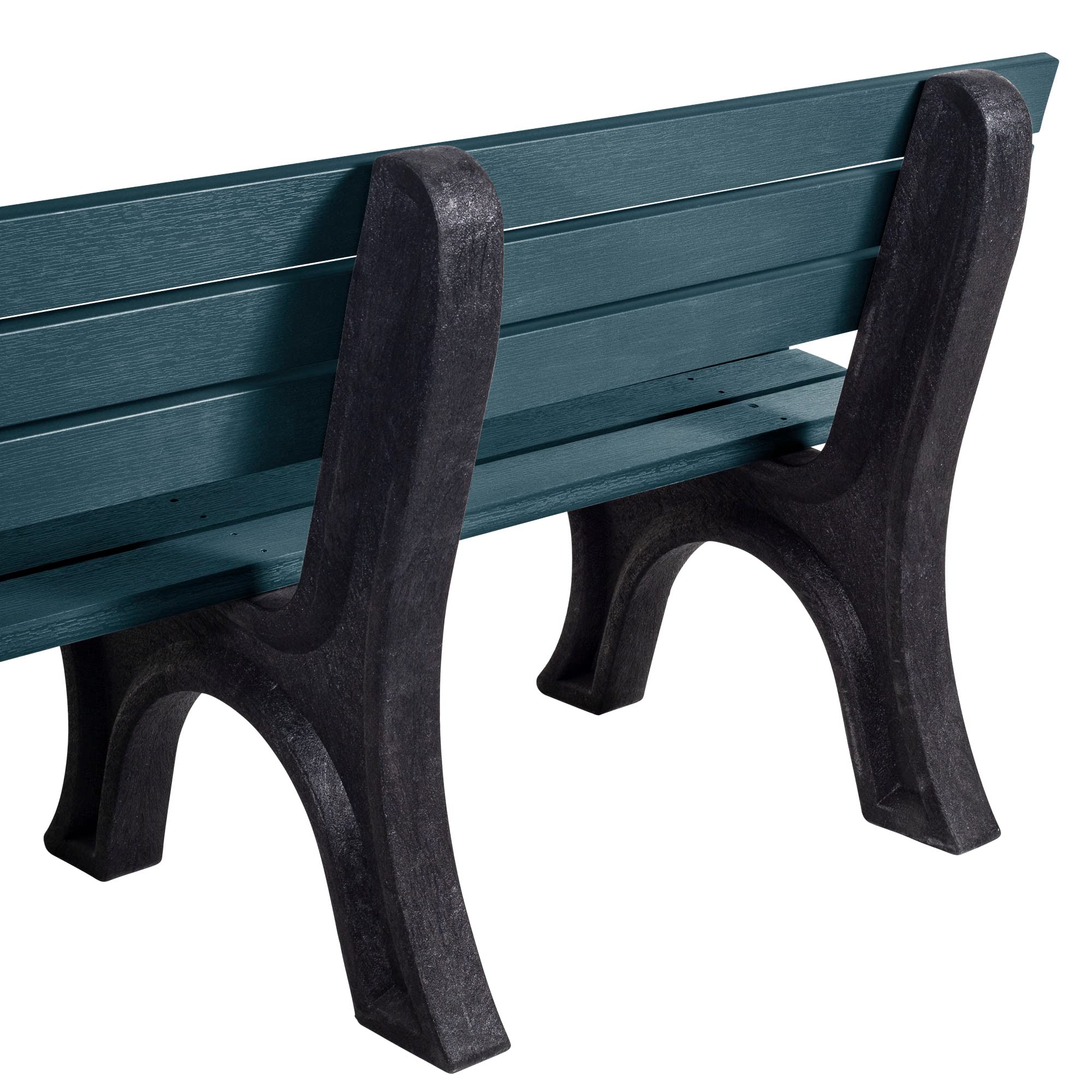 Sequoia Professional Aurora Park Bench, 6 ft, Nantucket Blue