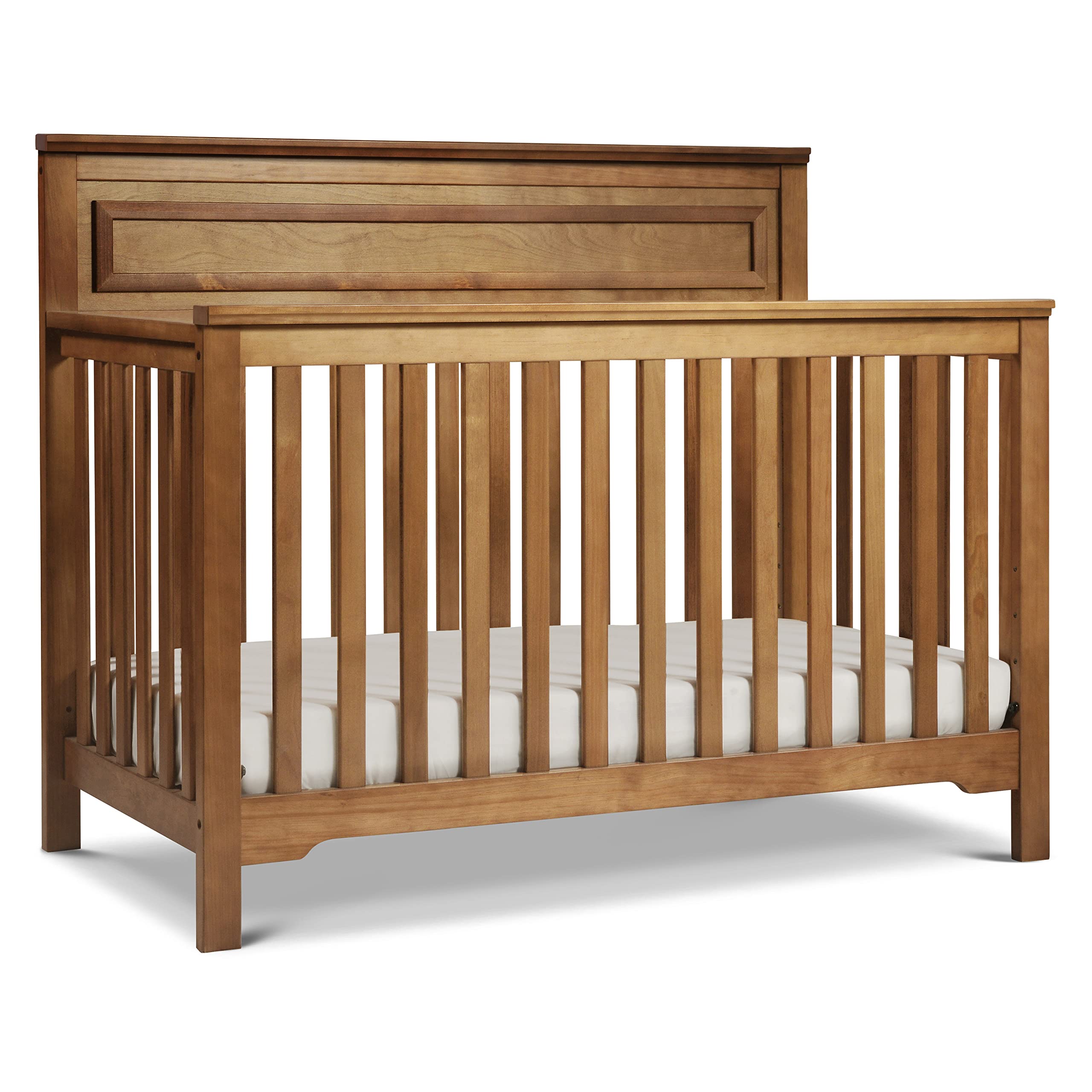 4-in-1 Convertible Crib in Chestnut