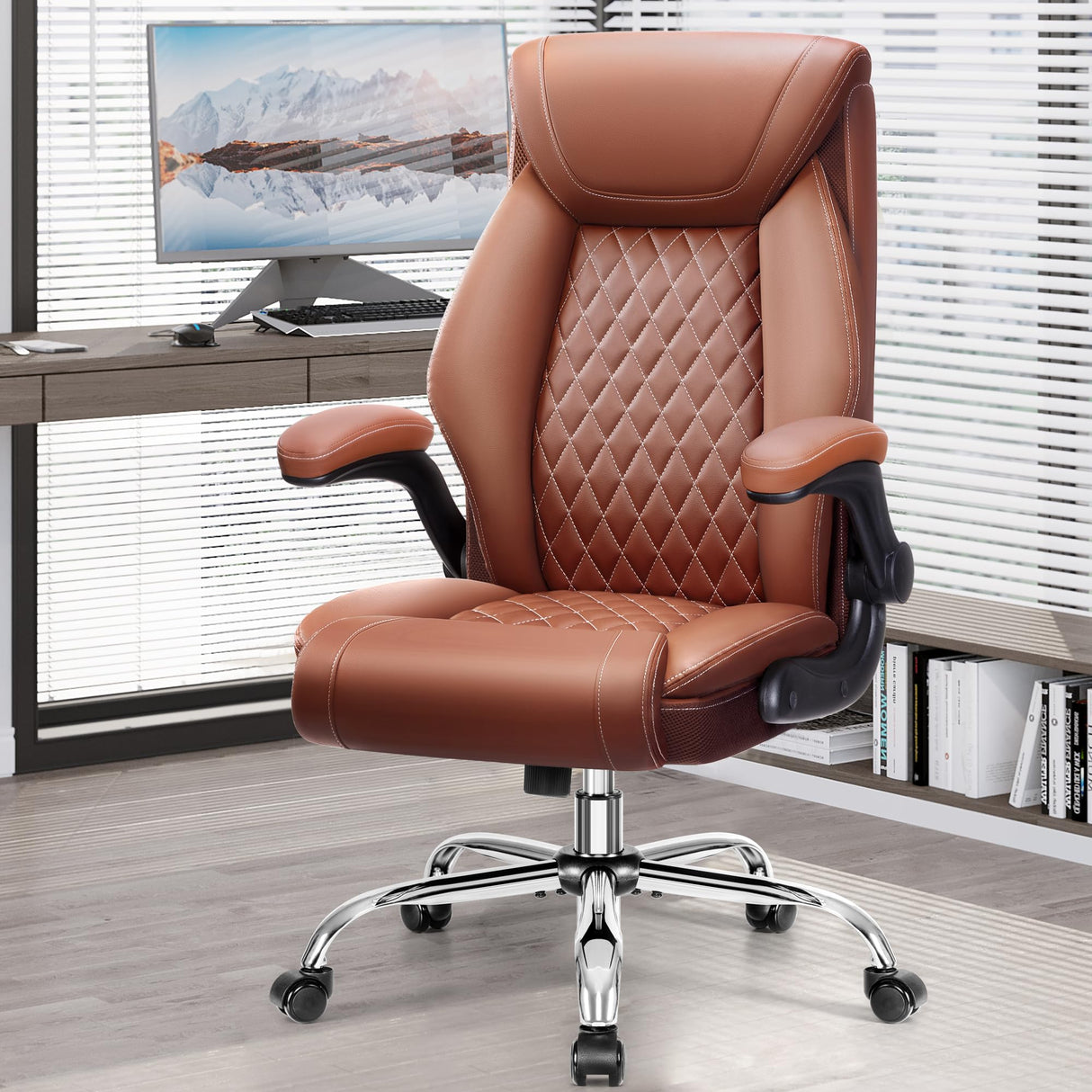 Office Chair, Ergonomic High Back Home Office Desk Chair, Big and Tall Breathable