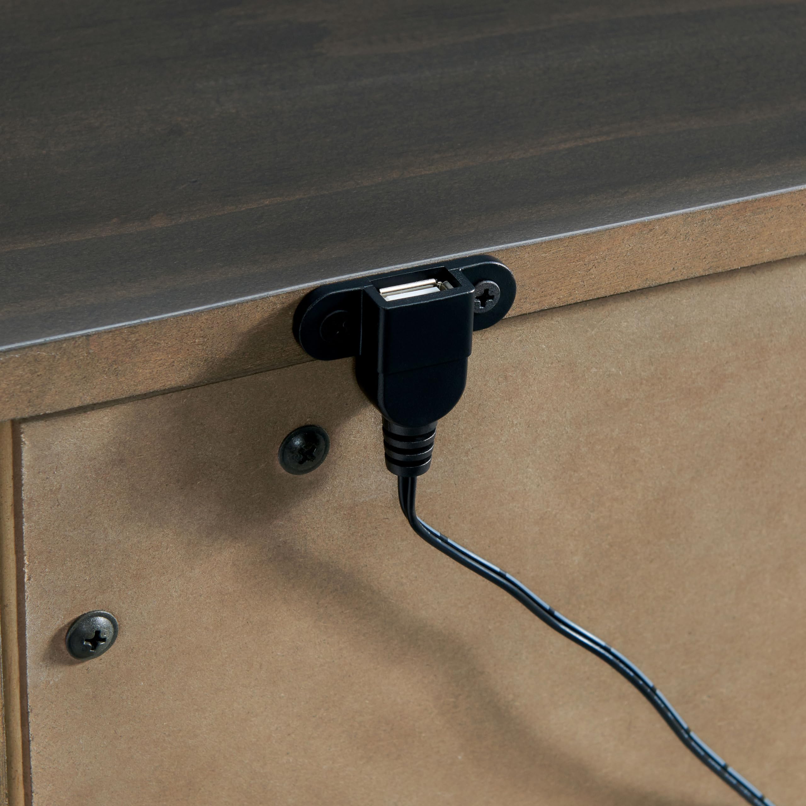 Orwood Solid Wood 2-Drawer Nightstand
